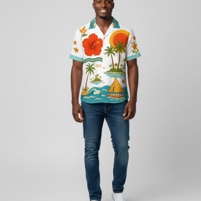KILTIZILEA "Island Freedom 1804" Hawaiian Shirt