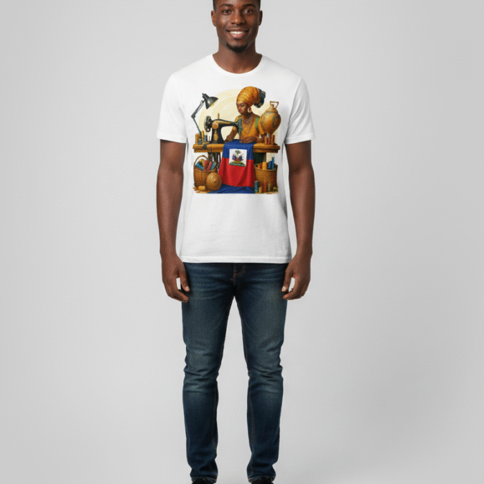 KILTIZILEA Haitian Heritage T-Shirt - White